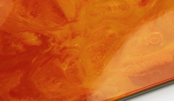 PORTAKAL DESENLİ EPOKSİ